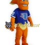 Muscle Sport Fire Man Mascot Costume