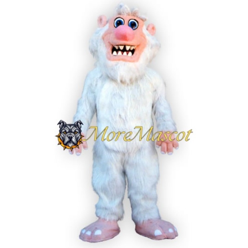Fierce Yeti Mascot Costume