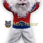 Adult Snow Monster Mascot Costume