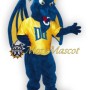 Fierce Blue Dragon Mascot Costume