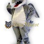 Gray Dragon Mascot Costume