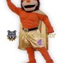 Super Muscle Lion Mascot Costume