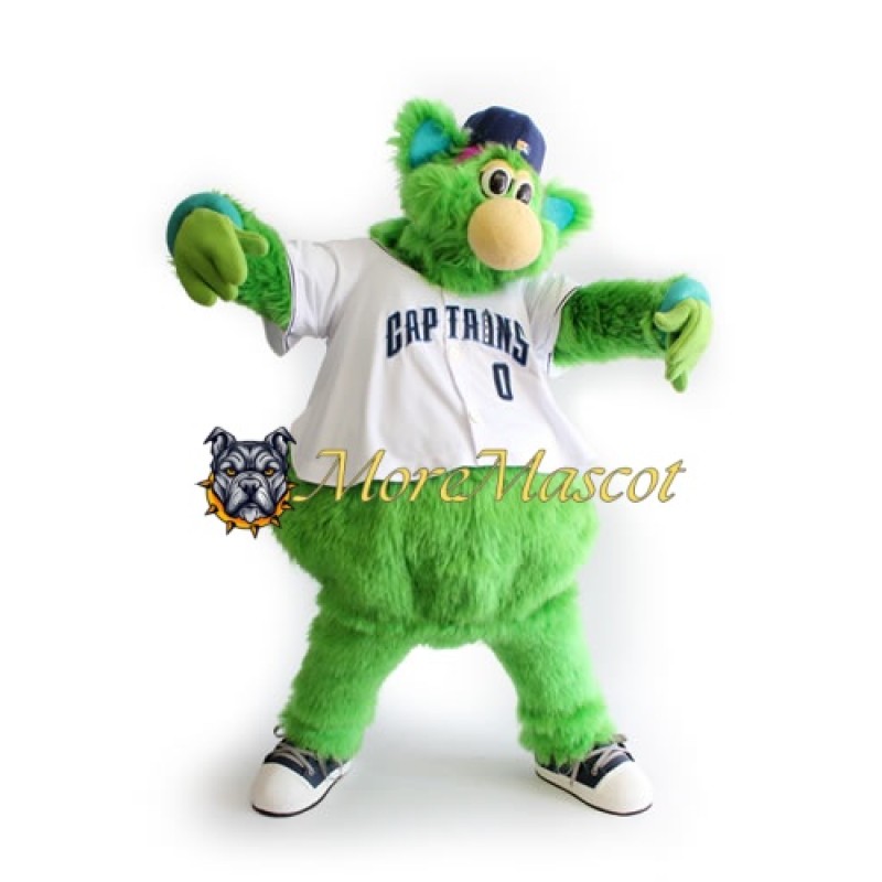 Sport Green Monster Mascot Costume