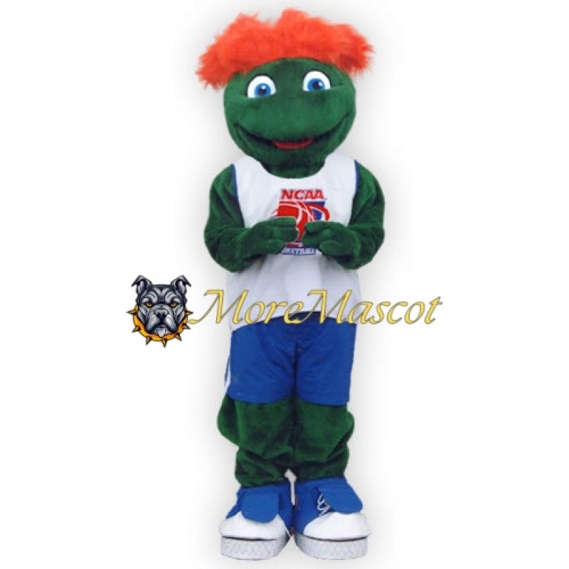 Adult Green Monster Mascot Costume