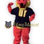 Power Red Dragon Mascot Costume