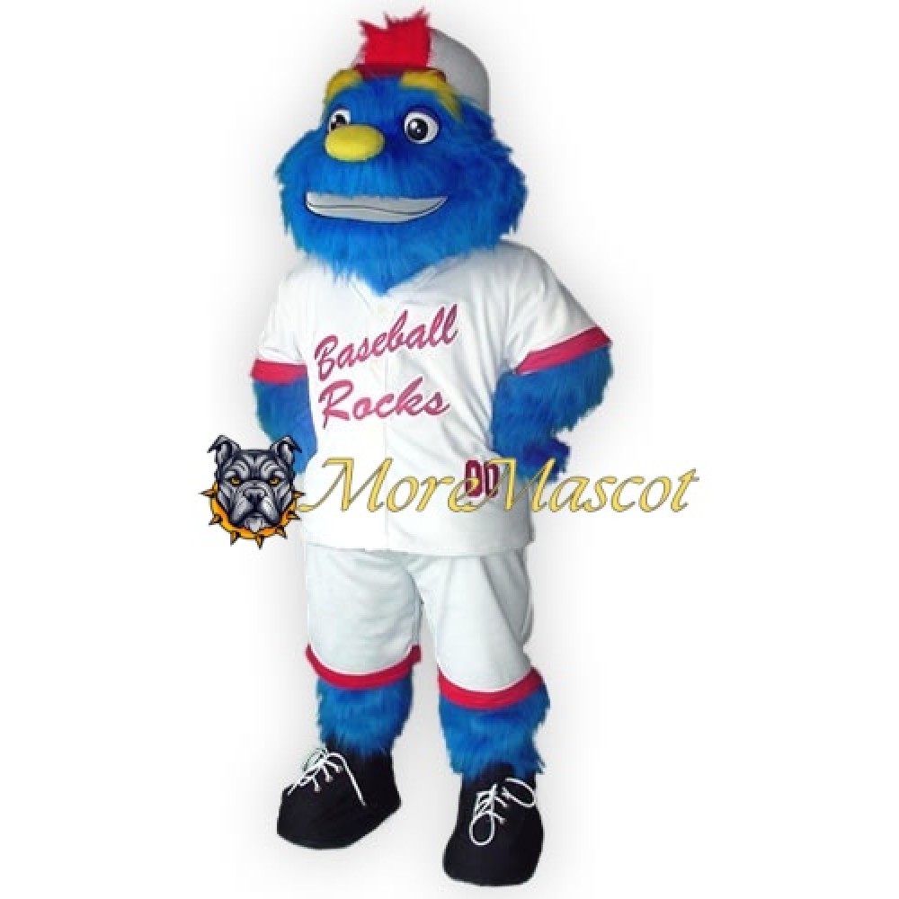 Sport Blue Monster Mascot Costume