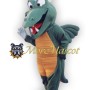 Happy Green Dragon Mascot Costume