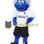 Funny Blue Monster Mascot Costume