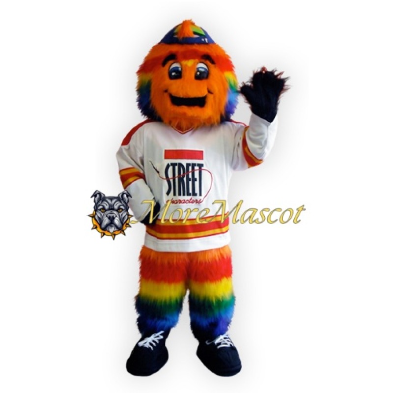Sport Colorful Monster Mascot Costume