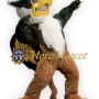 Muscle Griffon Mascot Costume