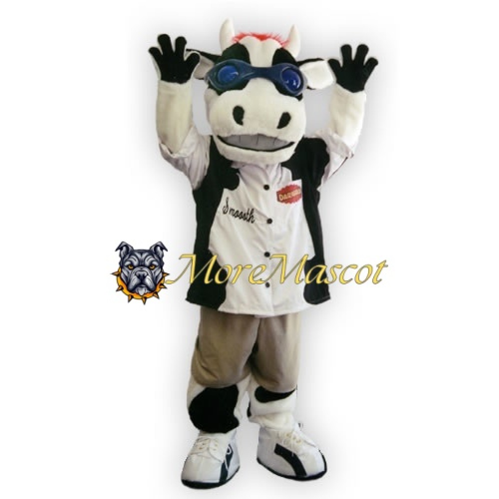 Adult Soft Cow Mascot Costume