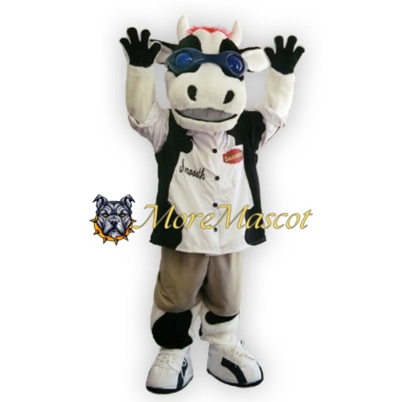 Adult Soft Cow Mascot Costume
