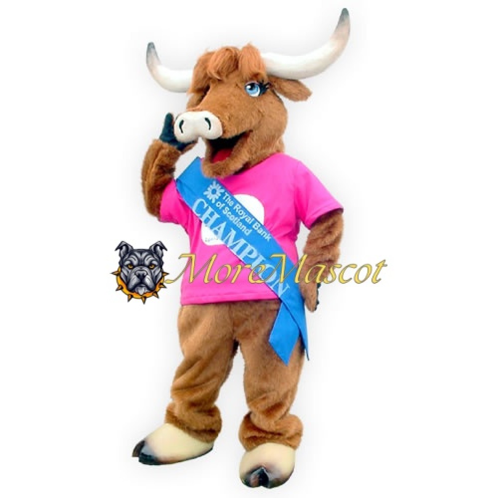 Longhorn Ox Mascot Costume