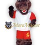 College Brown Horse Mascot Costume