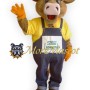 Friendly Female Cattle Mascot Costume