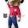 Friendly Adult Horse Mascot Costume