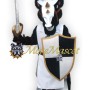 Samurai Black Horse Mascot Costume
