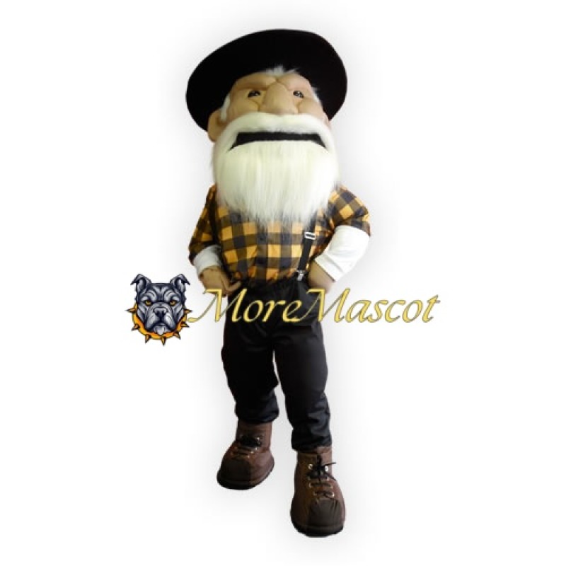 Old Gentleman Mascot Costume
