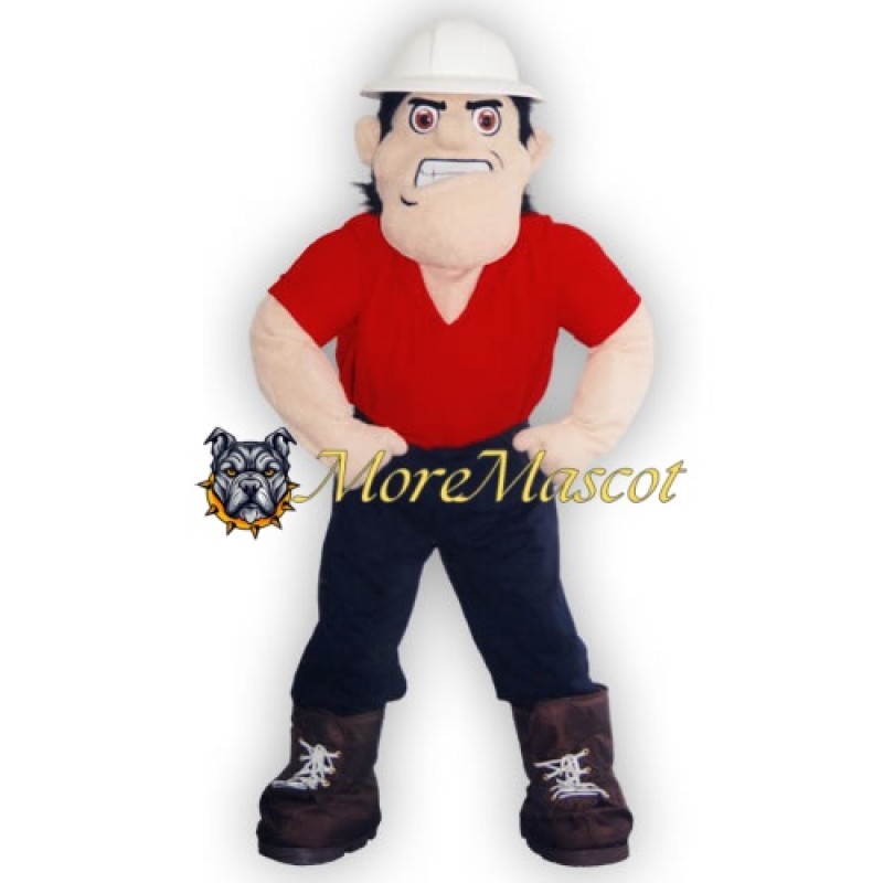 Power Builder Mascot Costume