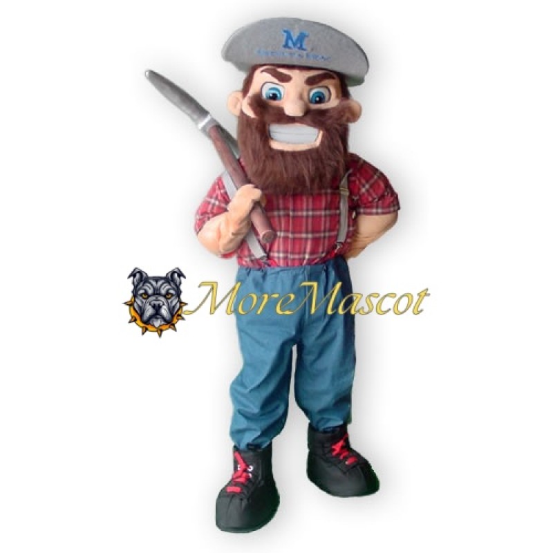 Adult Miner Mascot Costume