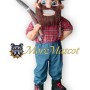 Adult Miner Mascot Costume