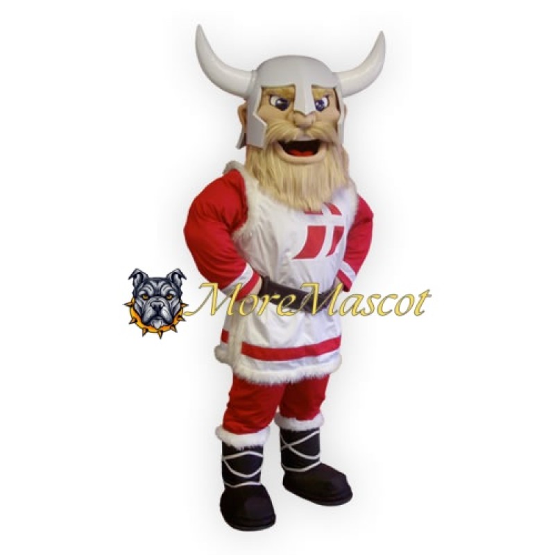 Polar Viking Mascot Costume