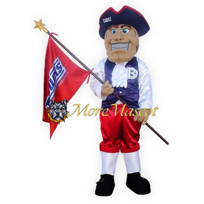 University Patriot Mascot Costume