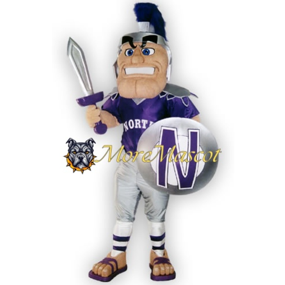 Power Warrior Adult Mascot Costume