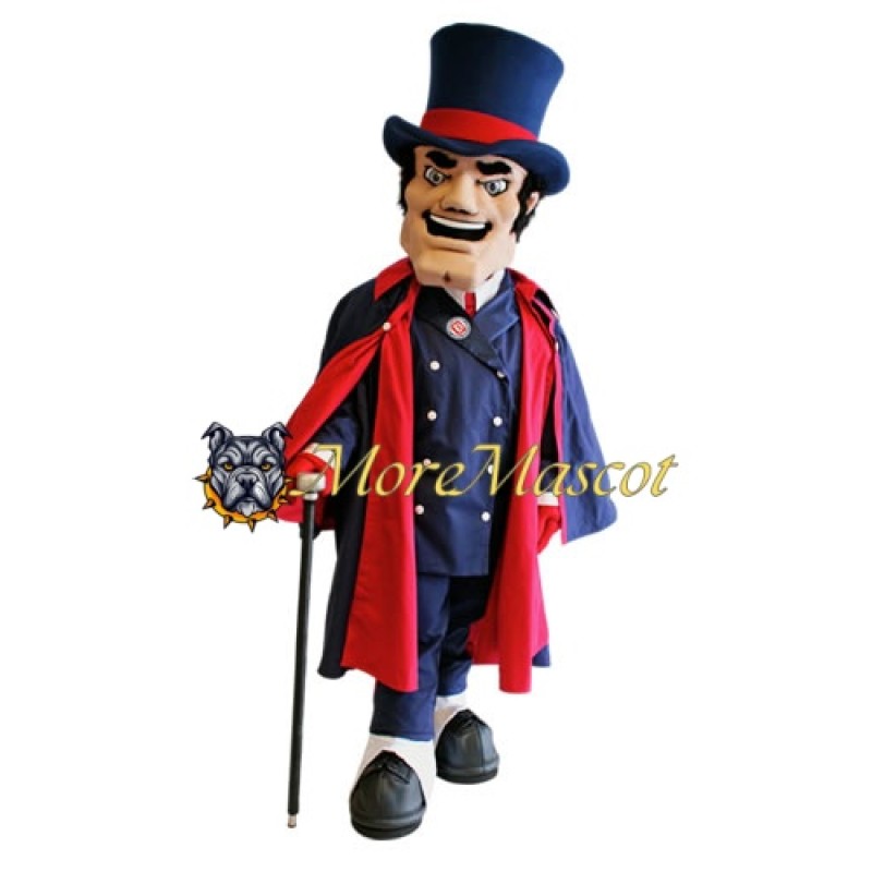 Decent Gentleman Mascot Costume