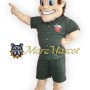 Happy Power Man Mascot Costume
