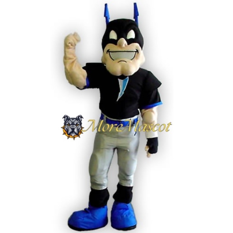 Muscle Mask Man Mascot Costume