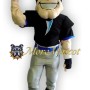 Muscle Mask Man Mascot Costume
