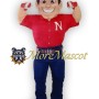 Muscle Cowboy Mascot Costume