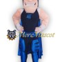 Muscle Adult Man Mascot Costume