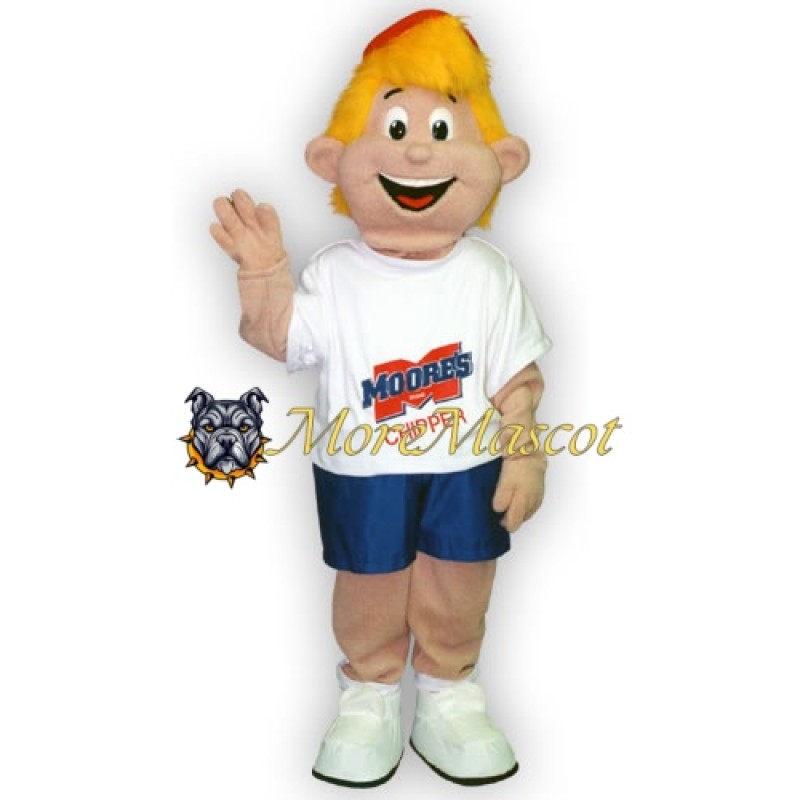 Moor Boy Mascot Costume