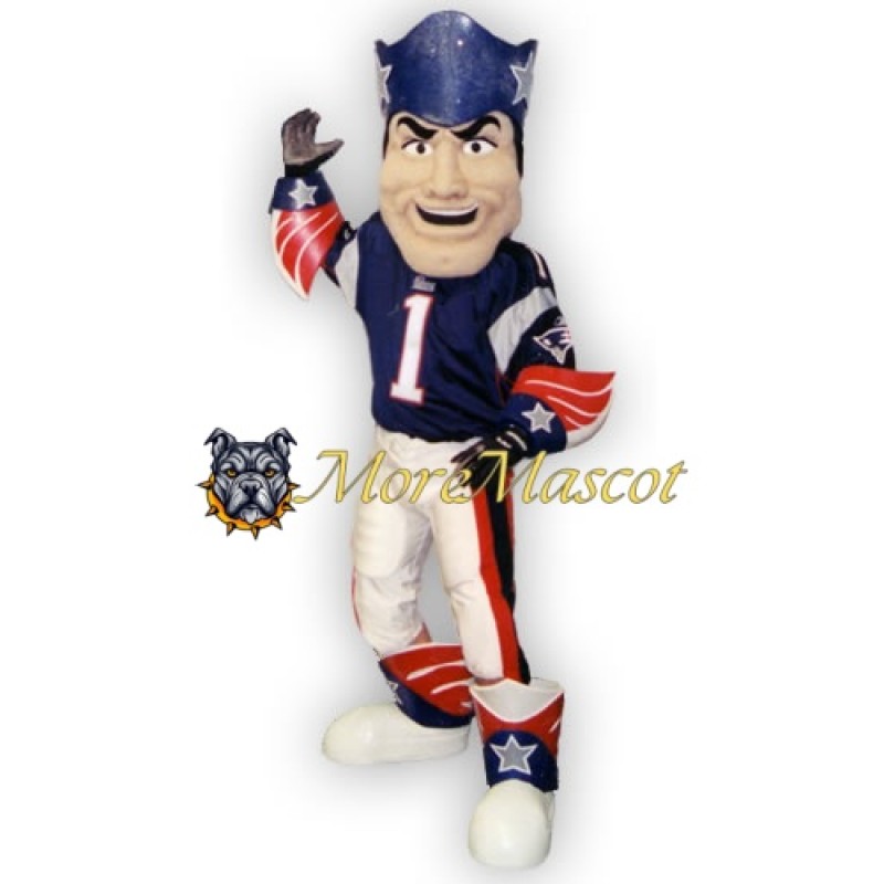 Sports Patriot Mascot Costume