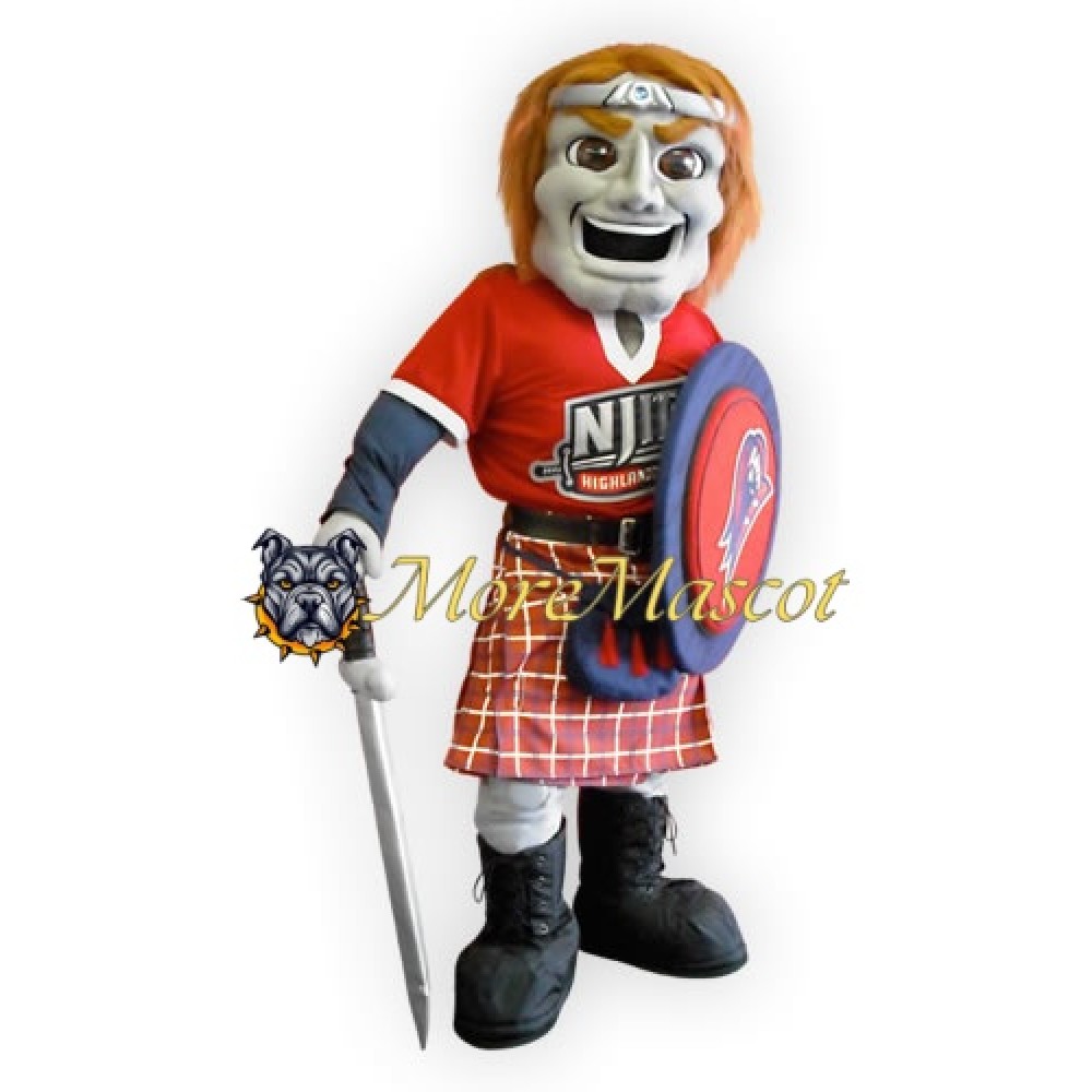 Tribal Warrior Mascot Costume