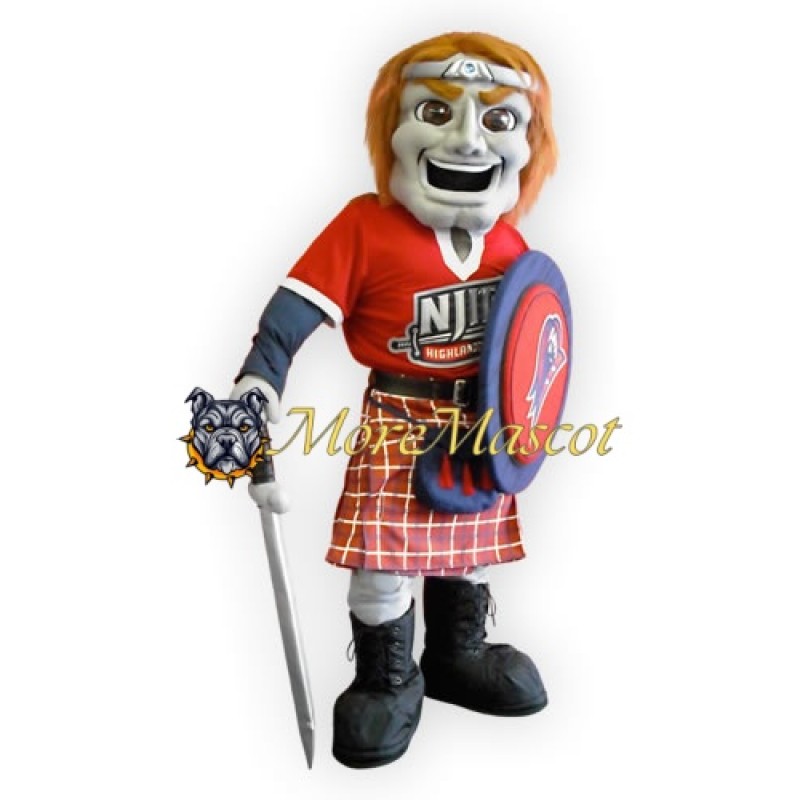 Tribal Warrior Mascot Costume