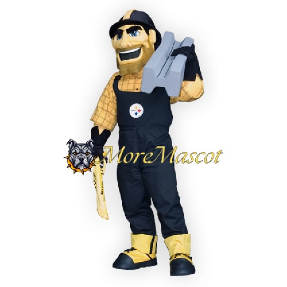 Power Worker Mascot Costume