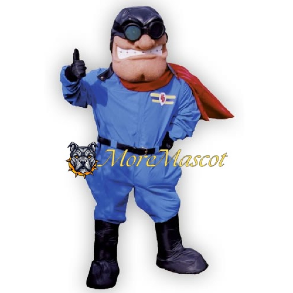 Power Adult Pilot Mascot Costume