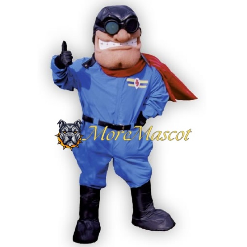 Power Adult Pilot Mascot Costume