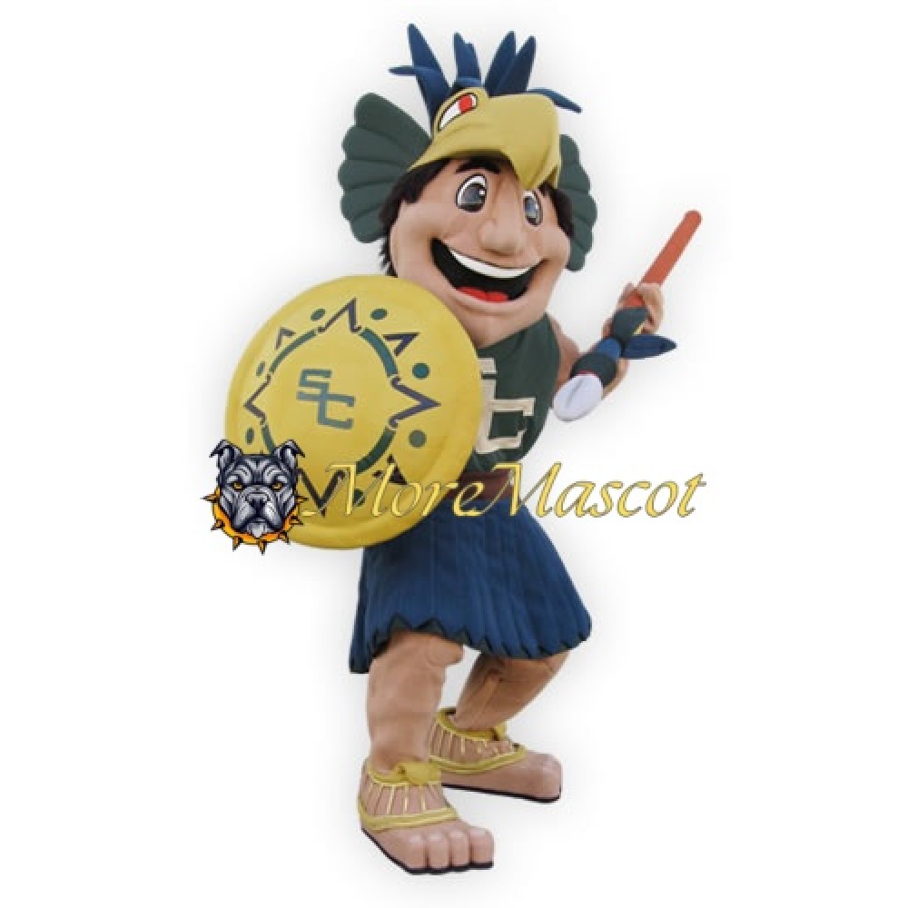 College Tribesman Mascot Costume