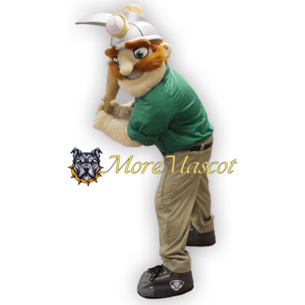 Professional Miner Mascot Costume