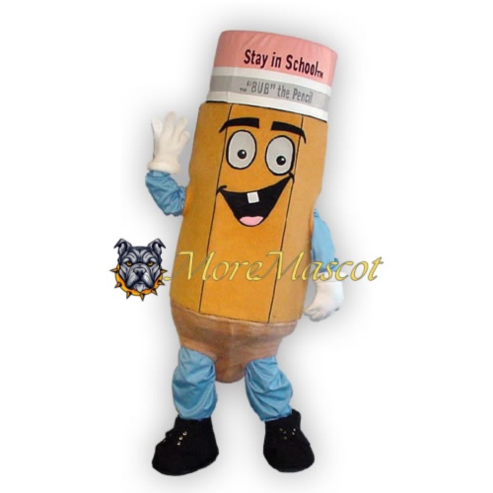 Pencil Cartoon Mascot Costume