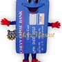 Check Card Mascot Costume
