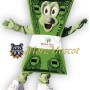 Green Dollar Mascot Costume