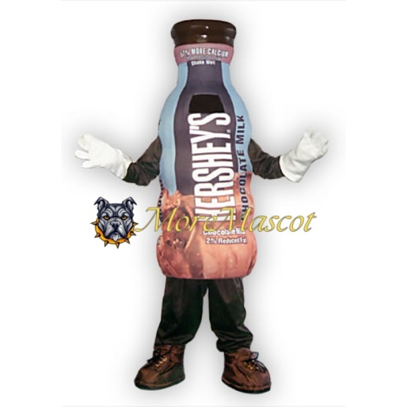Chocolate Milk Mascot Costume