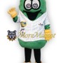 Funny Green Monster Mascot Costume