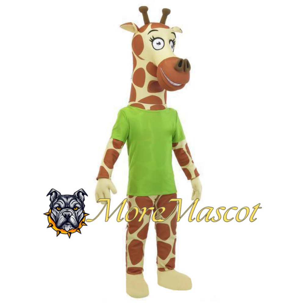 Adult Giraffe Mascot Costume