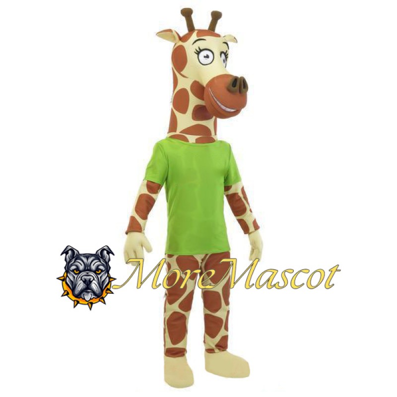Adult Giraffe Mascot Costume